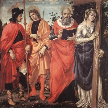 Filippino Lippi : Four Saints Altarpiece